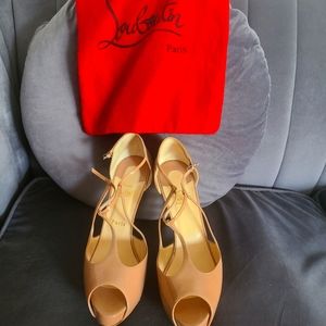 Christian louboutin nude